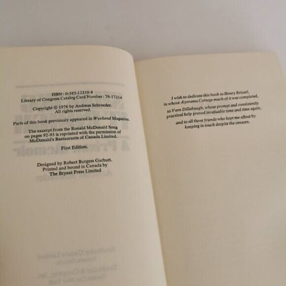 1976 Shaking It Rough by Andreas Schroeder, Vintage Book Prison Memoir Canadian - Picture 4 of 8